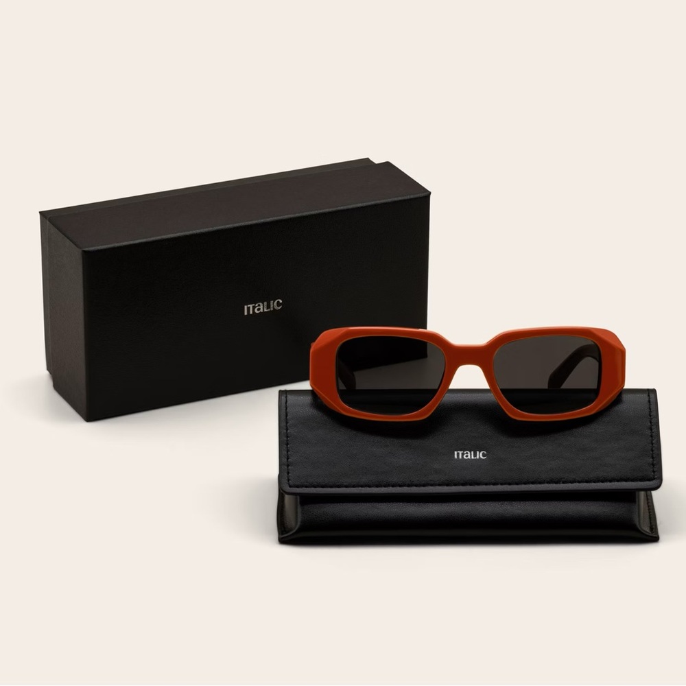 Italic Brand Gabrielle Rectangle Sunglasses